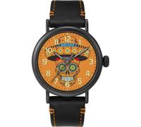 Timex Herren Analog Quarz Armbanduhr Waterbury Standard Dia de los Muertos