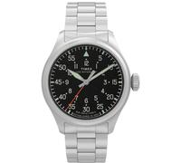 Timex Waterbury Traditional Silber Herren Armbanduhr TW2Y70300 Einheitsgröße