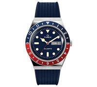 Timex Q Diver 38mm Rubber Strap Blue/Red One size