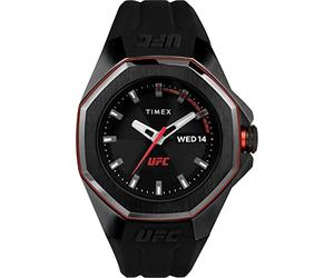 Timex Herren Analog Uhr mit Silikonband UFC Pro