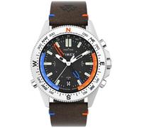 Timex Herren-Armbanduhr Expedition North Tide-Temp-Compass, 43 mm, Braun/Schwarz/Edelstahl, Einheitsgröße, 43 mm Expedition North Tide-Temp-Kompass