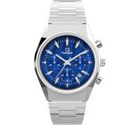 Timex Q Timex Falcon Eye Chronograph men Watches blue in Größe:ONE SIZE