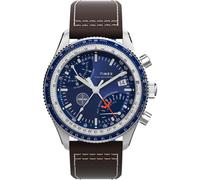 Timex Pan Am Waterbury Herren-Chronograph TW2W97200 Fly Back, blau