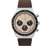 Timex Herren Chronograph Quarz Armbanduhr Q Diver Chrono