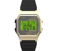Timex Herren Digital Armbanuhr mit Kunststoffband T80