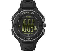 Timex Herren Digital Quarz Uhr mit Gummi Armband T499509J