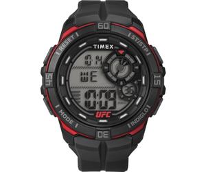 Timex Herren Digital Quarz Uhr mit PU Armband TW5M59100JT, Schwarz