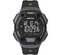 Timex Herren Ironman Classic 30 38mm Uhr - Graues & Schwarzes Gehäuse mit Negativem Display und Schwarzem Kunstharzarmband TW5M18700