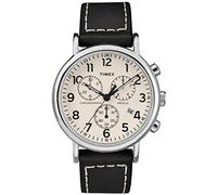 Timex HerrenArmbanduhr Chronograph Quarz Leder TW2R42800