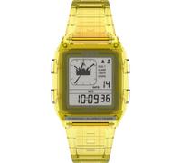 Timex Herren Digital-Quarz-Armbanduhr TW2W96600 LCA x Fortnite One Size Gelb