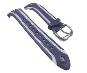 Timex Ironman Sleek 250-Lap Ersatzband PU Graulila T5K592 T5K590 T5K591