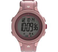 Timex Ironman T200 Armbanduhr, Unisex, 42 mm, rosa Silikonarmband, digitales Zifferblatt, rosa Gehäuse TW5M62400