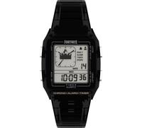 Timex Lca X Fortnite Herren schwarze Uhr TW2W96500 Einheitsgröße