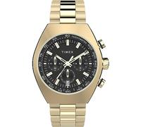 Timex Legacy Herren-Armbanduhr, 42 mm, Goldfarben/Schwarz/Goldfarben, One Size, Legacy 42 mm