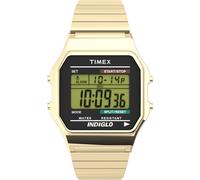 Timex Main Street Classic Digital Gold Herren Armbanduhr T78677 Einheitsgröße