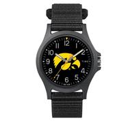 Timex Men's Collegiate Pride 40mm Watch - Iowa Hawkeyes with Black FastWrap Strap