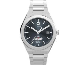 Timex Men's Q Continental Day and Date 39 mm Quartz Watch