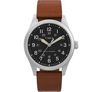 Timex Orologio Analogueico Quarzo da Uomo Con Cinturino in Pelle TW2V00200