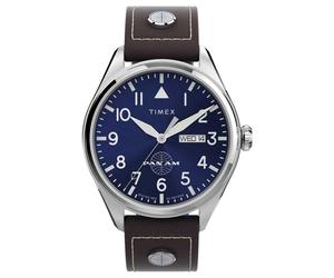 Timex Pan Am Herrenbraun Uhr TWG030100 Einheitsgröße