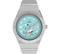 Timex Peanuts Q Timex Silber Damen Armbanduhr TW2Y52700 Einheitsgröße