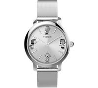 Timex Peanuts Transcend Silber Damen Armbanduhr TW2W46000 Einheitsgröße