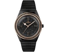 Timex Q Neuauflage Damen Schwarz Uhr TW2W10600 Einheitsgröße