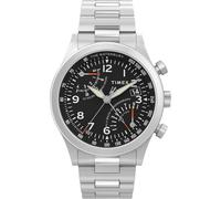 Timex Reloj Cronógrafo para para Hombre de Cuarzo Con Correa en Acero Inoxidable TW2W47800