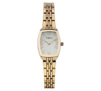 Quarzuhr TIMEX "CHARLOTTE", gold (goldfarben), Armbanduhren, Damen, Quarzuhr, Armbanduhr, Damenuhr, Metallarmband, analog (21003024-0)