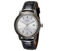 TIMEX TW2Y22900 Herrenuhr, Timex, Waterbury, Automatikaufzug, wasserdicht bis 50 m, Mineralglas, silbernes Zifferblatt, Edelstahl, Silber
