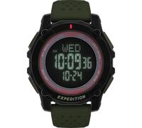Timex Herrenuhr Expedition North Digital Quarz Silikonarmband Grün One Size
