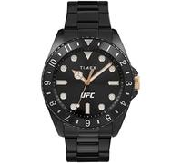 Timex UFC Herren-Armbanduhr 42mm Edelstahl Schwarz TW2V56800