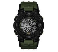 Timex UFC Herren-Chronographen-Armbanduhr 50mm, grünes Kunstharzband, TW5M53900