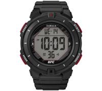 Timex UFC Rumble Herren-Armbanduhr, 50 mm, schwarzes Armband, digitales Zifferblatt, schwarzes Gehäuse TW5M59600
