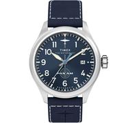 Timex Uhren - Mechanische Automatikuhr Timex X Pan Am® Waterbury - Gr. unisize - in Blau - für Damen