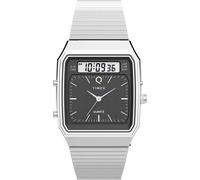 Timex Uhren - Quarz Analog & Digital Uhr Q Timex 1982 Fusion Ana - Gr. unisize - in Silber - für Damen