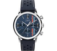 Timex Uhren - Quarz-Analoguhr Marlin Chronograph Stripes - Gr. unisize - in Blau - für Damen