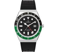 Timex Uhren - Quarz-Analoguhr Q Timex® Gmt - Gr. unisize - in Schwarz - für Damen