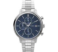 Timex Uhren - Quarz-Analoguhr Timex Chicago Chronograph - Gr. unisize - in Silber - für Damen