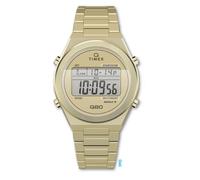 Timex Uhren - Quarz-Digitaluhr Q Timex Q80 Continental - Gr. unisize - in Gold - für Damen