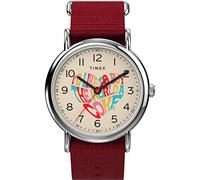 Timex Unisex Analog Quarz Armbanduhr Weekender x Coca Cola