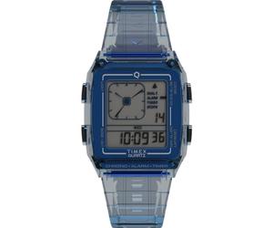 Timex Unisex Digital Quarz Uhr mit Harz Armband TW2W45100VQ