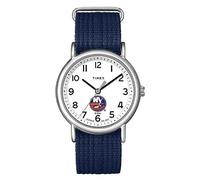 TIMEX Unisex-Erwachsene Analog Quarz Uhr mit Stoff Armband TWZHISLM2YZ
