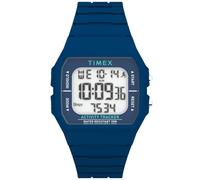 Timex Unisex-Erwachsene Digital Quarz Uhr mit Silikon Armband TW5M557009J