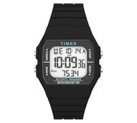 Timex Unisex Ironman Classic 40mm Watch - Black Strap Digital Dial Black Case