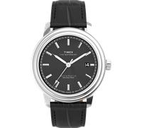 Timex Waterbury Metropolitan Herren Schwarz Armbanduhr TW2Y23000 Einheitsgröße