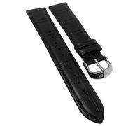 Timex Waterbury Uhrenarmband 20mm schwarz Leder Easy-Click TW2R71700