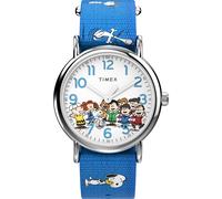 Timex Weekender X Peanuts Gang's All Here Unisex Blaue Uhr TW2W19400 Einheitsgröße