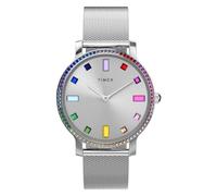 Timex Women's Transcend 34mm Stainless Steel Bracelet Watch