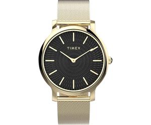 Timex Women's Transcend 34mm Stainless Steel Bracelet Watch