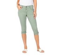 Timezone 3/4 Damenjeans Slim EnyaTZ tea green Grün 28